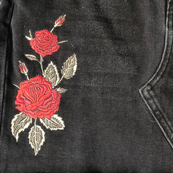 Black jean skirt from Pac Sun! - Picture 2 of 4